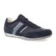 Sneaker GEOX "U WELLS A" Gr. 42, blau (navy) Herren Schuhe Stoffschuhe