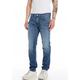 Slim-fit-Jeans REPLAY "ANBASS HYPERFLEX BIO" Gr. 31, Länge 34, medium blue 64g Herren Jeans Slim Fit