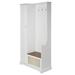 Winston Porter Nayalee Manufactured Wood Armoire Wood in White | 70.29 H x 35.44 W x 15.14 D in | Wayfair FD6949DDEF2C45598157018A1083D4FC