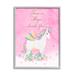 Bungalow Rose Magic Inside You Unicorn Framed Giclee Art Design By Diane Neukirch Wood in Brown | 20 H x 16 W x 1.5 D in | Wayfair