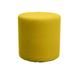 Ivy Bronx Kimimela Outdoor Ottoman w/ Sunbrella Cushion in Yellow/Brown | 18 H x 18 W x 18 D in | Wayfair 62E3726E31AC40E9B9A137C29D03FFEF