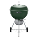 Weber Grills Original Kettle Premium Charcoal Grill | Green | Size 22"