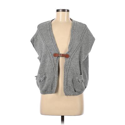 Massimo Dutti Cardigan Sweater: Gray Sweaters & Sweatshirts - Women's Size 9