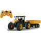 RC-Auto JAMARA "JCB Fastrac Traktor mit Kippanhänger 1:24 - 2,4 GHz" Fernlenkfahrzeuge gelb Kinder Ab 6-8 Jahren