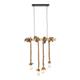 Suspension industrielle en bois 9,5 cm