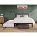 Warren Solid Wood Platform Bed with Twin XL Trundle