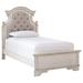 The Gray Barn Nettle Bank Upholstered Panel Bed