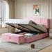 2-Pieces Bedroom Sets Platform Bed with Storage System