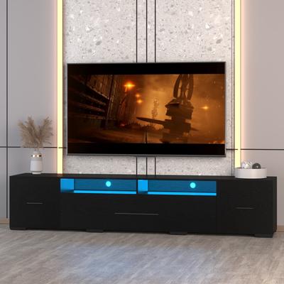 TV Console with Storage Cabinets