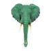 1pc Retro Elephant Wall Hanging Hat Hook Creative Resin Wall Hanger Artware Home Furnishing Craft