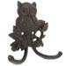 Owl Hook Decor Coat Rustic Wall Hooks Decorative Storage Entry Way Key Holder for