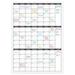 Large Dry Erase Calendar for Wall 3 Month Vertical Wall Calendar Blank Reusable Monthly Quarterly Calendar Planner Undated 27.8 x41 Whiteboard Calendar Office Classroom