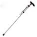 BESHOM Portable Folding Walking Stick Adjustable T-handle Trekking Stick Non Slip silver