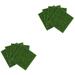 2pcs VORCOOL 4pcs Life-like Fairy Artificial Grass Miniature Ornament Garden mini house Craft Pot -15x15cm (Green)