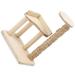 Mini Cat Tree Model Decorative Wooden Mini House Furniture Mini Cat Scratching Post