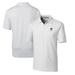 Men's Cutter & Buck White Georgia Bulldogs Alumni Logo Forge DryTec Pencil Stripe Stretch Polo