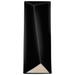 Ambiance 16 1/4"H Black Rectangle Closed LED ADA Wall Sconce