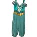 Disney Pants & Jumpsuits | Aladdin Disney Princess Jasmine Adult Costume Teal/Gold Size 18/20 Xl Jumpsuit | Color: Blue/Gold | Size: 18