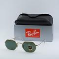 Ray-Ban Accessories | Final Price New Ray-Ban Octagonal Rb3556 919631 Gold Green Sunglasses | Color: Gold/Green | Size: 53 - 21 - 145