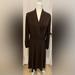 Michael Kors Dresses | Michael Kors Simple Brown Long Sleeve Dress Size Medium | Color: Brown | Size: M