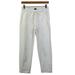 J. Crew Pants & Jumpsuits | J.Crew White Linen Cotton Blend Ankle Cropped Pull On Elastic Drawstring Pants | Color: White | Size: 2