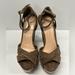 Jessica Simpson Shoes | Jessica Simpson Brown Suede Platform Wedges Size 7 | Color: Brown | Size: 7