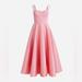 J. Crew Dresses | J Crew Collection Sweetheart A-Line Dress In Stretch Taffeta Br490 | Color: Pink | Size: 12