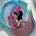 Disney Accessories | Disney Minnie Mouse "Hey Cutie!" Hat Baby Blue Cap Pink Glitter Brim New | Color: Blue/Pink | Size: Osbb