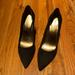 Nine West Shoes | Black Suede Heels | Color: Black | Size: 7.5