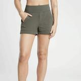 Athleta Shorts | Athleta Trekkie North Short Mountain Olive Hiking Shorts Size 6 | Color: Green | Size: 6