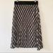 Lularoe Skirts | Lularoe Black And White Jill Pleated Skirt Small | Color: Black/White | Size: S