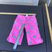 Lilly Pulitzer Bottoms | I Lilly Pulitzer Pink And Green Fish Pants Sz 4 Girls | Color: Green/Pink | Size: 4g