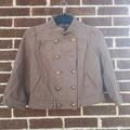 Anthropologie Jackets & Coats | Anthropologie Idra Piloted Bomber Wool Blend Coat Size 8 | Color: Tan | Size: 8