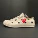 Converse Shoes | Converse Chuck Taylor All-Star 70 Ox Comme Des Garcons Play Polka Dot | Color: Cream | Size: M 8.5/ W 10.5