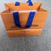 Louis Vuitton Other | Authentic Louis Vuitton Empty Shopping Bag | Color: Blue/Orange | Size: Os