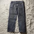 Levi's Jeans | Levis Jeans 36x30 550 Relaxed Taper Black Tab Stone Wash Vtg 80s Rock Usa Made | Color: Black | Size: 36