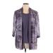 R&M Richards 3/4 Sleeve Blouse: Purple Tops - Women's Size 18 Petite