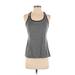 C9 By Champion Active Tank Top: Gray Color Block Activewear - Women's Size X-Small