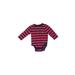 Baby Gap Short Sleeve Onesie: Red Print Bottoms - Size 3-6 Month