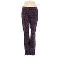 CAbi Jeans - Mid/Reg Rise Boot Cut Boot Cut: Purple Bottoms - Women's Size 6 - Dark Wash