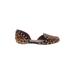 Corso Como Sandals: Brown Leopard Print Shoes - Women's Size 7