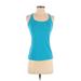 Gap Fit Active Tank Top: Teal Activewear - Women's Size X-Small