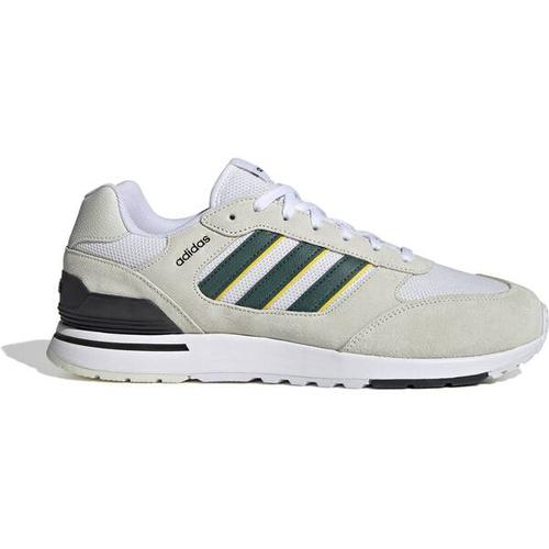 ADIDAS Herren Freizeitschuhe Run 80s, Größe 44 in Weiß, Grün, Gelb, Schwarz