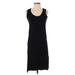 Madewell Casual Dress - Shift: Black Solid Dresses - Women's Size 2X-Small