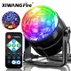 Lampe stroboscopique activée par le son avec télécommande lampes boule Chang lumière pour la