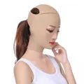 Masque facial 3D réutilisable pour femme respirant anti-déformable amincissant spoant en V