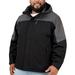 Free Country Men's High Alps Parka (Size M) Jet Black, Polyester
