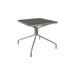 Tarrison Square Outdoor Dining Table Metal in Gray | 29.5 H x 32 W in | Wayfair ATG21SQ32S