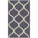 Brown/White 20 x 0.38 in Indoor Area Rug - Lark Manor™ Aliaya Tufted Cafe Area Rug Plastic | 20 W x 0.38 D in | Wayfair