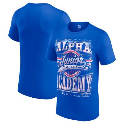 WWE Alpha Academy Junior Cadet T-Shirt - Königsblau - Herren Image